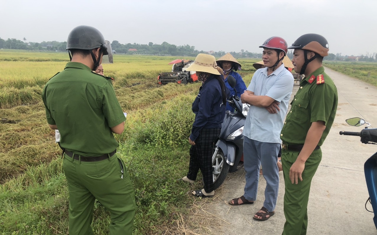 Bình ổn giá thuê máy gặt, Đảm bảo ANTT vụ mùa giúp nông dân thuận lợi thu hoạch lúa xuân 2024.