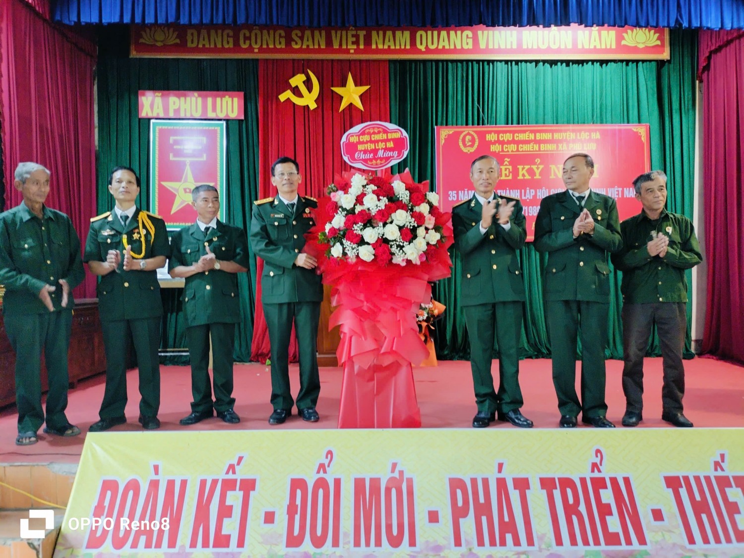 " Hội CCB xã Phù Lưu" Kỷ niệm 35 năm ngày thành lập Hội Cựu chiến binh Việt Nam (06/12/1989-06/12/2024)